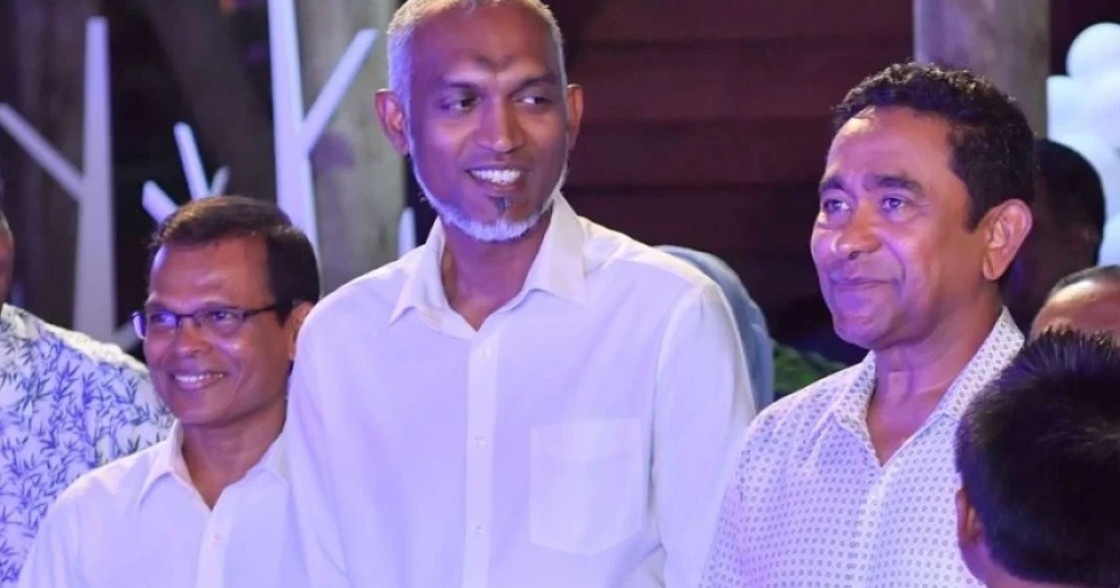 Yameen PPM dhookohlevumaaeku raees Muizzu ge isthiufaa ah govaalaifi