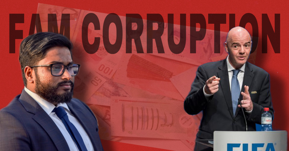 FAM Corruption: Mifaharu Bassam ah FIFA ge himaayatheh nulibun!